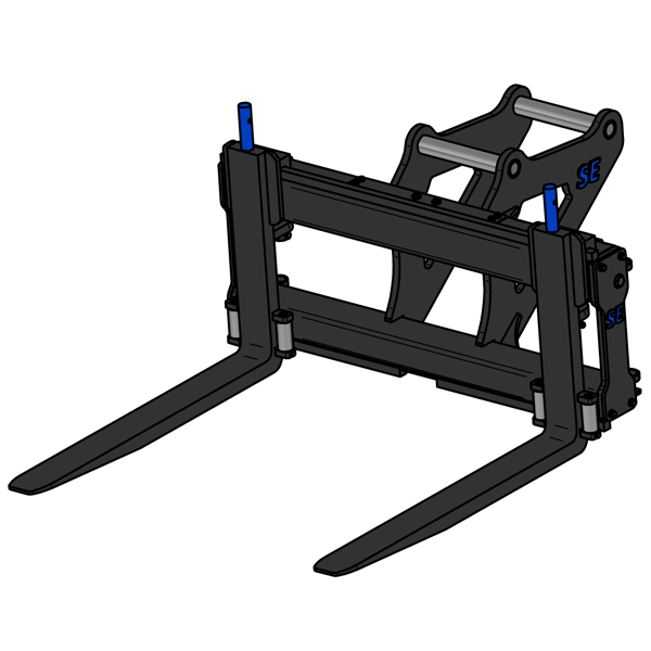 Palletvorkframe Hydraulisch